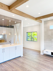 リビング　キッチン