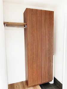 クローク　収納