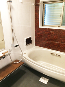 株式会社あいホーム：藤枝市・O様邸　バスルーム、お風呂場