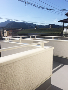 株式会社あいホーム：静岡市葵区・建売住宅　バルコニー