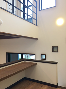 株式会社あいホーム：静岡市駿河区・Y様邸　階段　吹き抜け