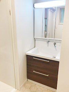 株式会社あいホーム：静岡市清水区O様邸　洗面所