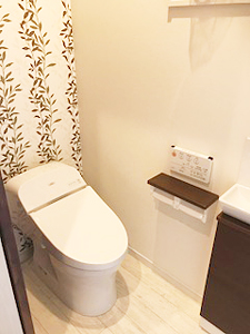 株式会社あいホーム：静岡市清水区O様邸　トイレ　ウォシュレット