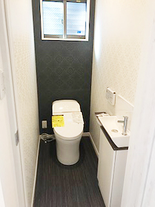 株式会社あいホーム：静岡市葵区・M様邸　トイレ　ウォシュレット