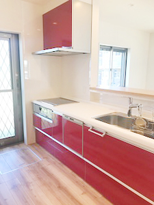 株式会社あいホーム：焼津市K様邸　キッチン　台所