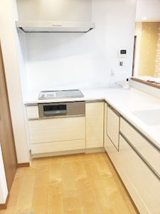 株式会社あいホーム：静岡市清水区T様邸　キッチン・台所