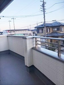 株式会社あいホーム：静岡市清水区T様邸　バルコニー