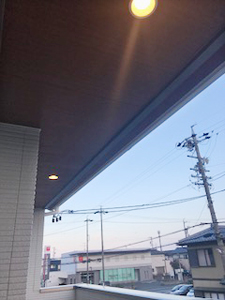 株式会社あいホーム：静岡市清水区T様邸　バルコニー