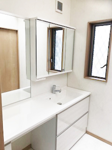 株式会社あいホーム：静岡市葵区・A様邸　洗面所