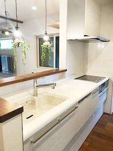 株式会社あいホーム：藤枝市I様邸　キッチン