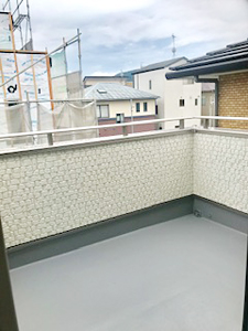 株式会社あいホーム：静岡市葵区建売住宅　ベランダ