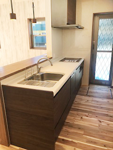 株式会社あいホーム：静岡市葵区・N様邸　キッチン、台所