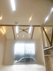 株式会社あいホーム：静岡市葵区・H様邸 開けたリビング