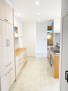 株式会社あいホーム：藤枝市・S様邸　キッチン周り